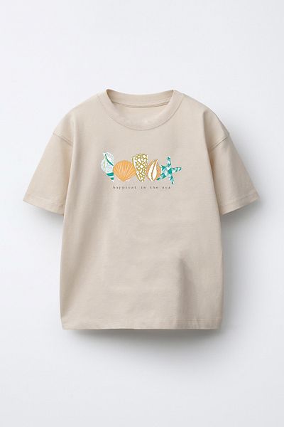c.c.l. coccolin kids baby clup Tricou oversize pentru copii unisex cu imprimeu de vară
