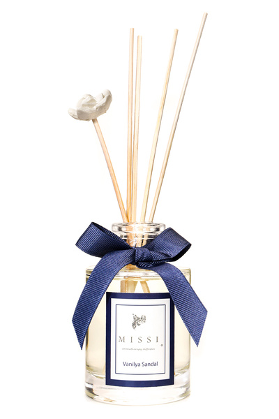 Missi 110 ml Silindir Şişe Vanilya Sandal Oda Kokusu