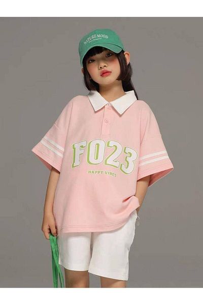 2kids2mom Laciel Paris Polo Neck T-Shirt and Shorts Bottom Top Set
