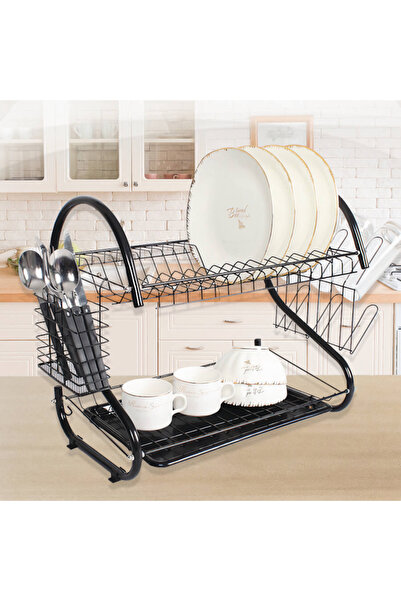 varioshop Raft De Vase - Negru