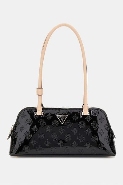 Guess Arnela Shoulder Satchel Women's Black Shoulder Bag Hwtv9496080-Blo
