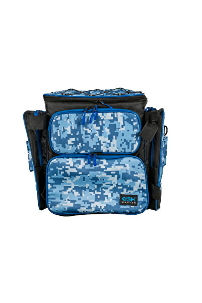 FİSH MASTER Blue Camo Balıkçı Sırt Çantası