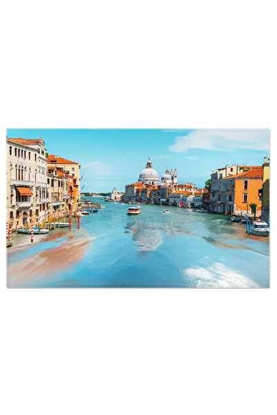 StoryGift Romania Tablou Canvas: Venetia - Canalele Si Monumentele Sale Icoane