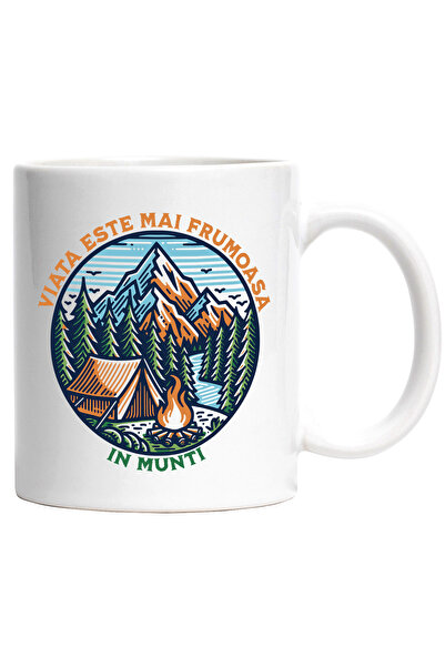 StoryGift Romania Cana Viata Este Mai Frumoasa In Munti, Natura Cort Ca, 330m...