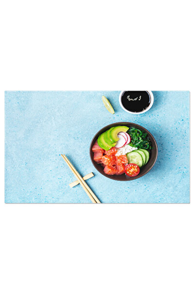 StoryGift Romania Tablou Canvas Cu Sushi Si Avocado - Bucatarie Asiatica, Sal...