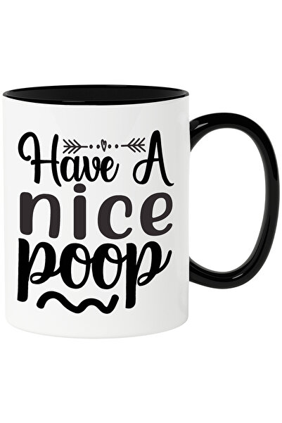 StoryGift Romania Cana Cu Mesajul In Limba Engleza "have A Nice P*op" Cu Mane...