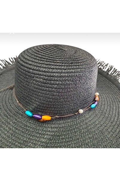 Saten Slamnati šešir za plažu