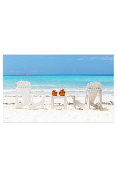 StoryGift Romania Tablou Canvas - Plaja Idilica Din Seychelles: Relaxare Sub ...