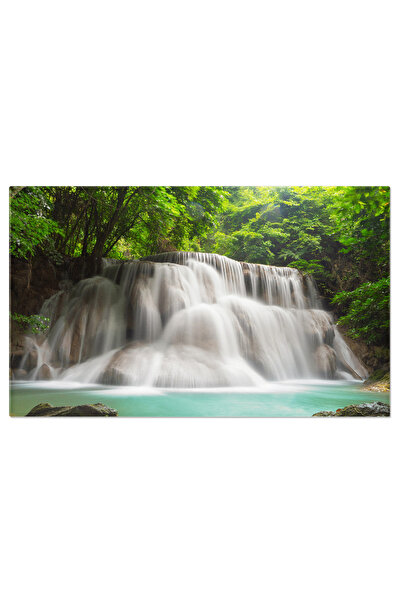 StoryGift Romania Tablou Canvas Banca Singuratica La Rasarit De Soare Peisaj,...