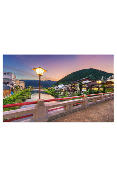 StoryGift Romania Tablou Canvas Cu Peisaje Uimitoare: Arhitectura, Apa Si Tra...