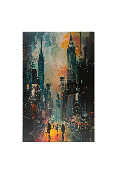 StoryGift Romania Tablou Canvas: Fuziunea Enigmatică A Nopții Și Zilei În Vis...