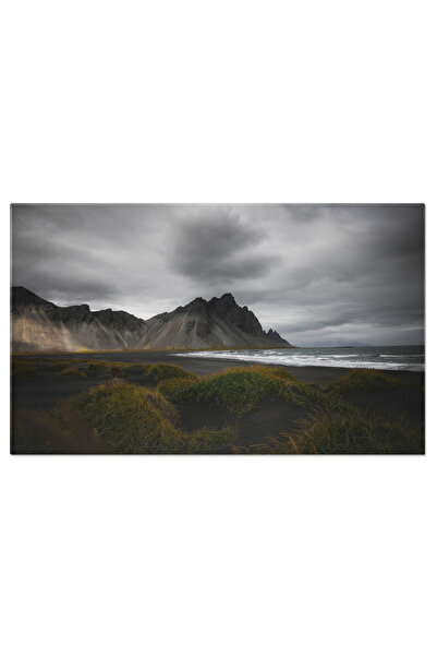 StoryGift Romania Tablou Canvas - Coasta Islandei, Fjorduri Si Peisaje Natura...