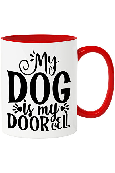 StoryGift Romania Cana Cu Mesajul "cainele Meu Este Soneria De La Usa" Cu Man...