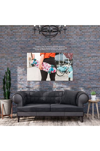 StoryGift Romania Tablou Canvas: Skater In Oras - Stil Si Distractie