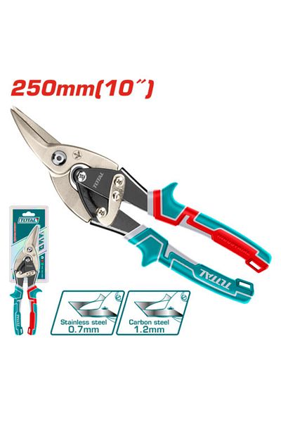 TOTAL 10" sheet metal shears right