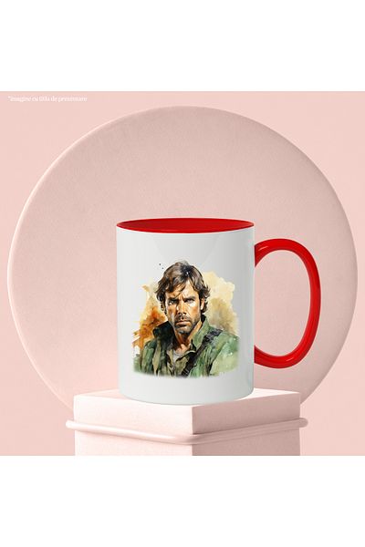 StoryGift Romania Luke Skywalker Mug, Star Wars, Fictional Character, Multicolor 330 ml, C, With, STG