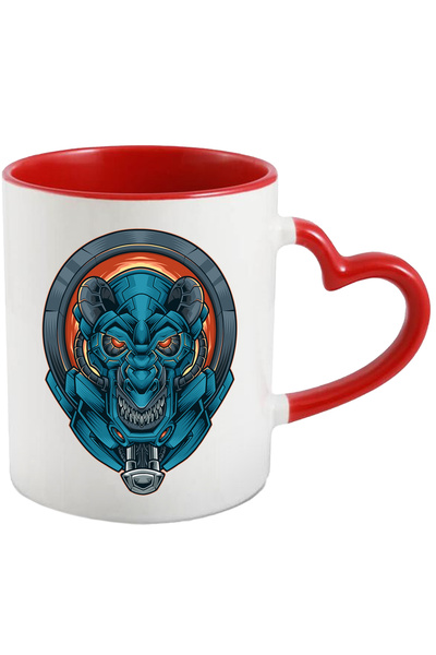 StoryGift Romania Cana Cu Dragon, Mecha, Animal, Monstru, Robot, Multicolor 3...