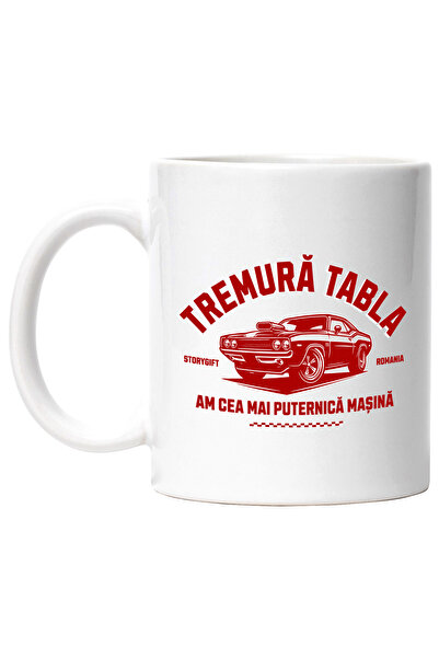 StoryGift Romania Cana Tremura Tabla Masina Tunata Curse Ilegale, 330ml, Cera...