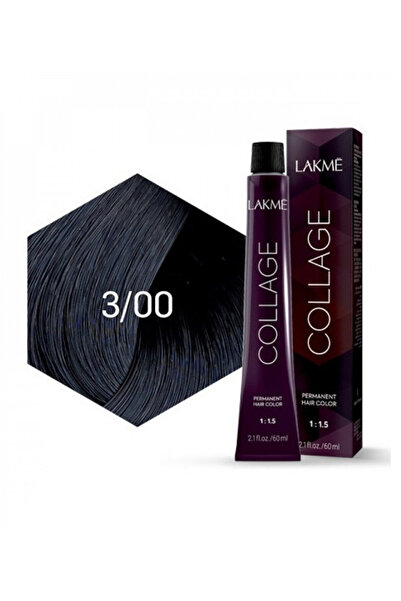 LAKMÉ لاكمي كولاج كلير صبغة شعر - بني غامق 3/00