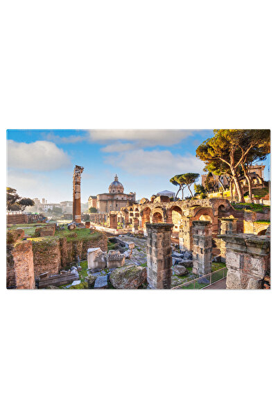 StoryGift Romania Tablou Canvas: Arhitectura Si Eleganta - Catedrala In Lumina De Dimineata