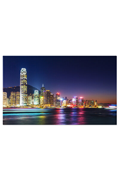 StoryGift Romania Tablou Canvas Peisaj Urban Hong Kong, Hong Kong, Peisaj, Or...