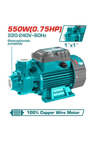 TOTAL 550w 0.75hp water dynamo