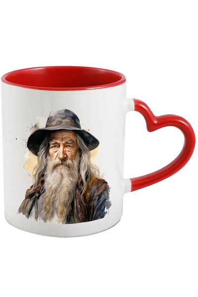 StoryGift Romania Cana Cu Dumbledore, Vrajitor, Harry Potter, Hogwarts, Multicolor 330 Ml, Ceramic, Cu ,stg