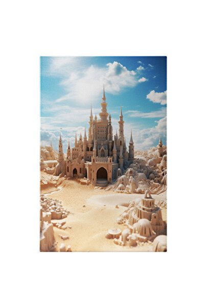 StoryGift Romania Tablou Canvas: Regatul De Nisip Facut De O Persoana Foarte ...