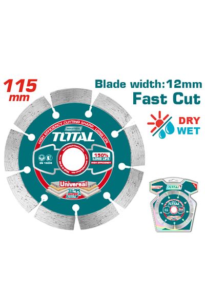 TOTAL 4-1/2" 22.2mm Dry Marble Cutting Disc