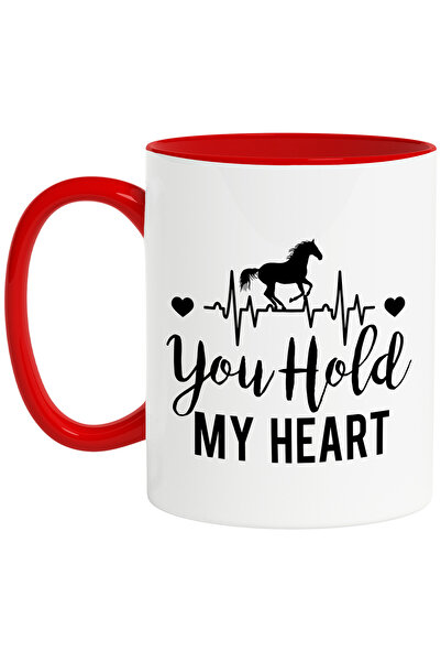 StoryGift Romania Cana Pentru Iubitorii De Cai Cu Mesajul In Engleza "you Hold My Heart" - Imi Tii, Cu ,stg