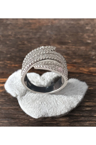 Bsgümüş Doğal taşlı 925 ayar gümüş yüzük