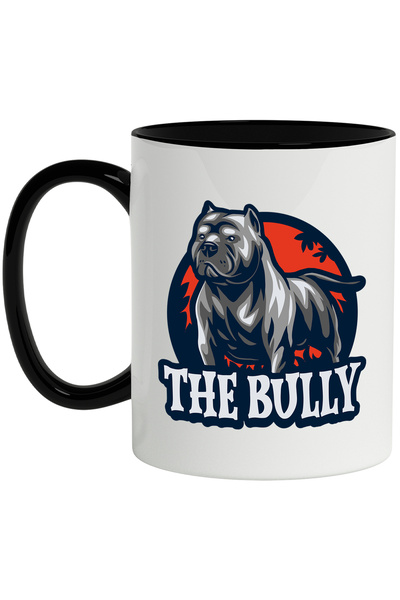 StoryGift Romania Cana Cu Mesaj In Engleza The Bully, Caine, Bulldog, Emblema...