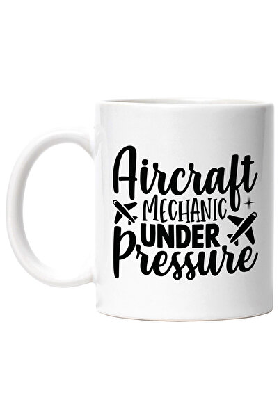 StoryGift Romania Cana Cu Mesajul In Engleza "aircraft Mechanic Under Pressur...