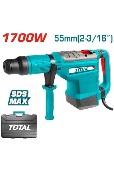 TOTAL 1700W 55mm Sds Max Demolition Hammer