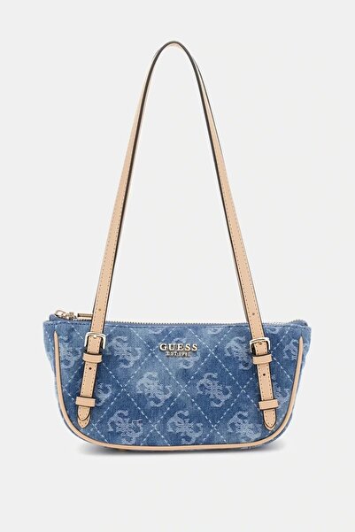 Guess CERELIA MINI SHOULDER SATCHEL Kadın Mavi Omuz Çantası HWDG9645760-DLP