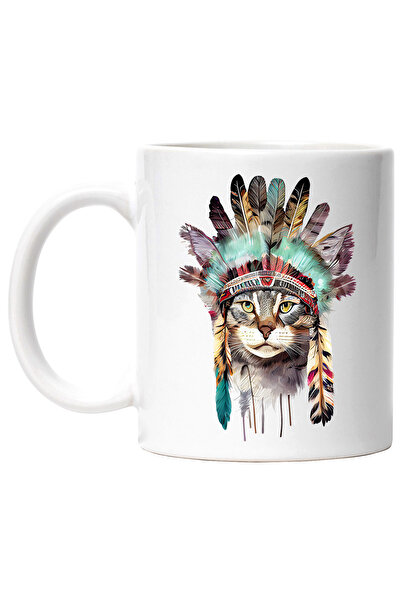 StoryGift Romania Cana Cu O Pisica Serioasa | Ilustratie | Obiecte De La Indi...