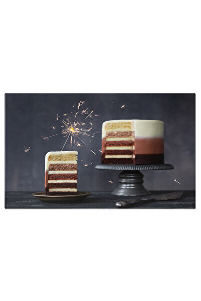 StoryGift Romania Tablou Canvas - Tort De Aniversare - Delicii Dulci Pentru S...