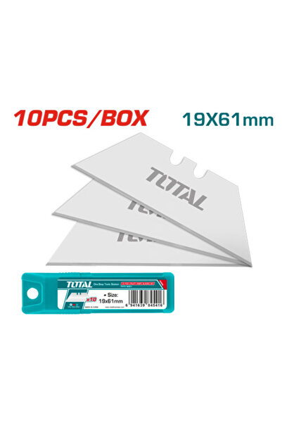 TOTAL Scalpel spare parts 19x61mm 10pcs/set