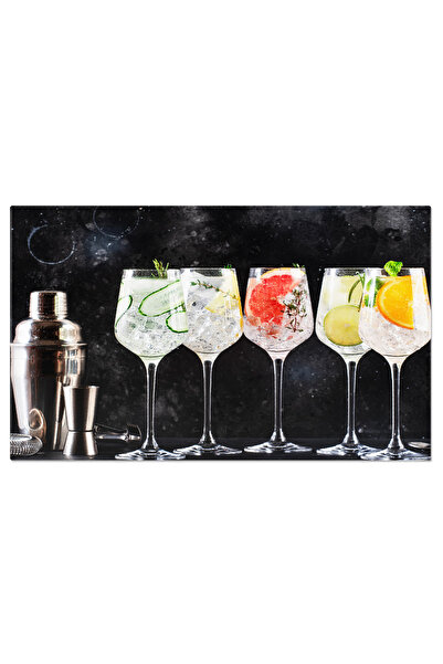 StoryGift Romania Tablou Canvas Cu Bauturi Racoroase: Cocktailuri Fructate Si...