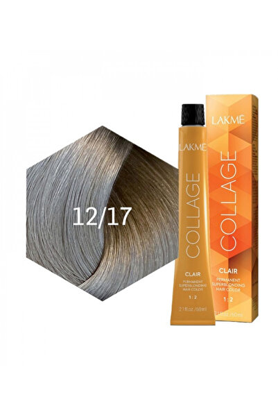 LAKMÉ كريم كولاج كلير لتلوين الشعر من لاكمي 12/17 بلو اش بلوند 60مل