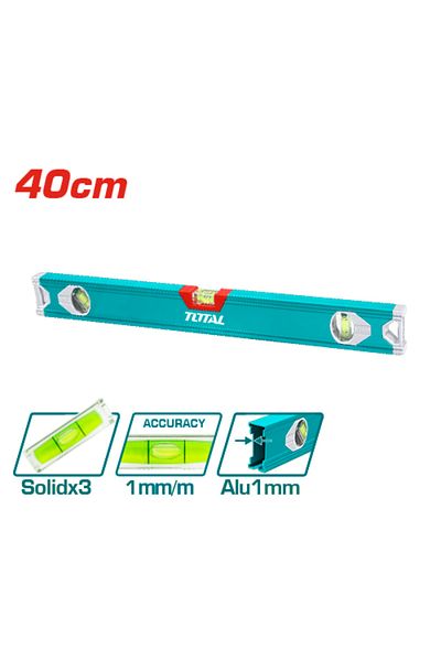 TOTAL 40cm aluminum water level