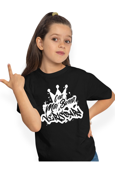 StoryGift Romania Tricou Copii Fete Pentru Cea Mai Buna Verisoara, Apreciere,...