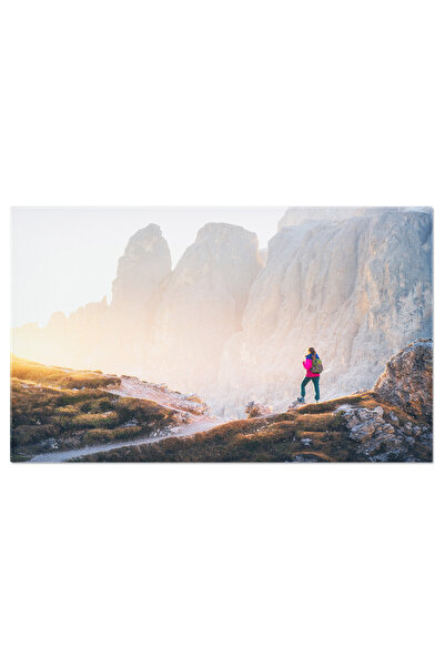 StoryGift Romania Tablou Canvas - Drum Prin Munti: Peisaj Montan In Culoarea ...