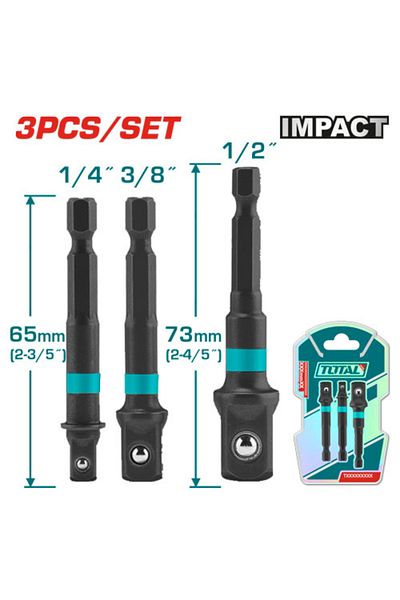 TOTAL 2pcs/set drill bit set