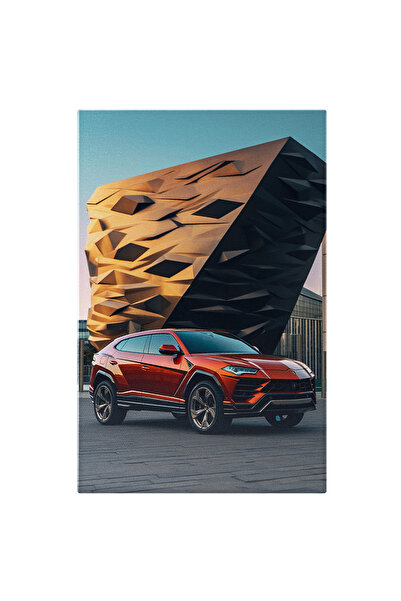 StoryGift Romania Tablou Canvas: Masina Scumpa Lamborgini Urus - Pentru Bogat...