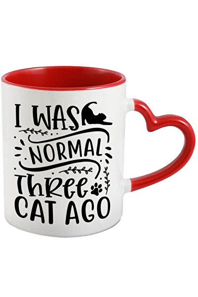 StoryGift Romania Cana Cu Mesajul "i Was Normal Three Cats Ago" - Am Fost Nor...
