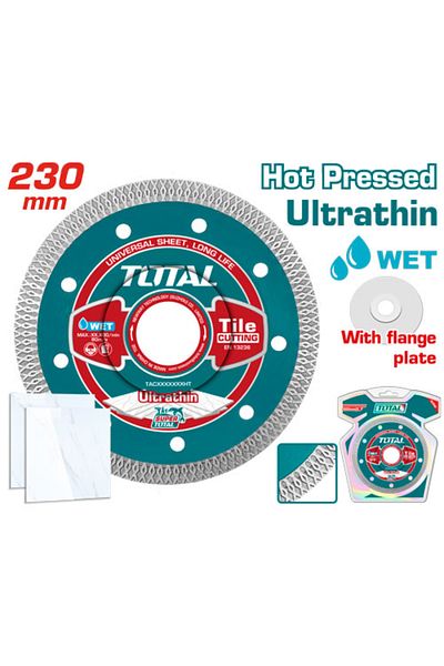 TOTAL Ultra Grid Granite Cutting Disc 9" 22.2mm