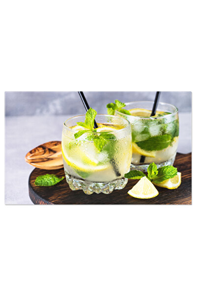 StoryGift Romania Tablou Canvas Cu Bucurie De Vara - Bautura Racoritoare Cu Fructe