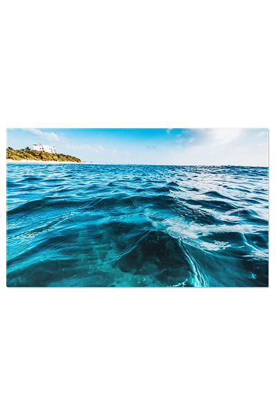 StoryGift Romania Tablou Canvas - Textura Si Reflexii: Apa Curata Si Limpede