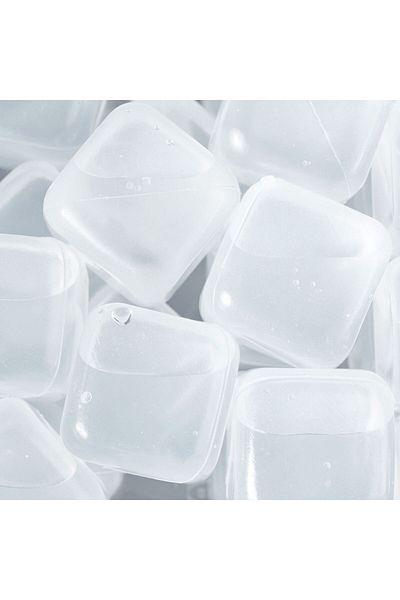 Relaxdays Set of 36 reusable ice cubes, transparent, Relaxdays